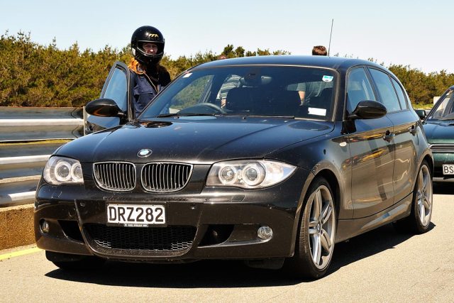 Juliana with company car